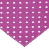 Nappe Motif à pois violets (Angle)