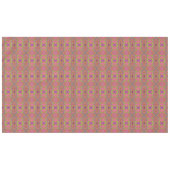 Nappe Motif à queue verte et rose chaud (Devant (Horizontal))