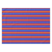 Nappe Motif à rayures verticales orange bleu violet (Devant (Horizontal))