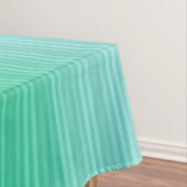 Nappe Motif à rayures verticales sarcelle et vert aquama (In Situ)