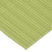 Nappe Motif à rayures verticales vert olive (Angle)
