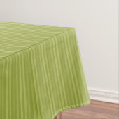 Nappe Motif à rayures verticales vert olive (In Situ)