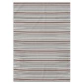Nappe motif à texture rayée verticale en gris brun (Devant)