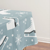 Nappe Motif à thème hiver avec patins à glace (In Situ)