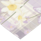 Nappe Motif à violet de jonquille de Pâques (Angle)