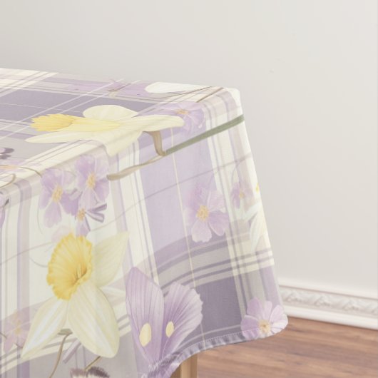 Nappe Motif à violet de jonquille de Pâques (In Situ)