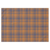 Nappe Motif Abstrait à Damier Orange Violet (Devant (Horizontal))
