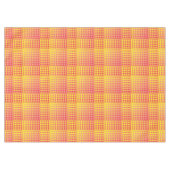 Nappe Motif Abstrait à Damier Rouge Jaune (Devant (Horizontal))