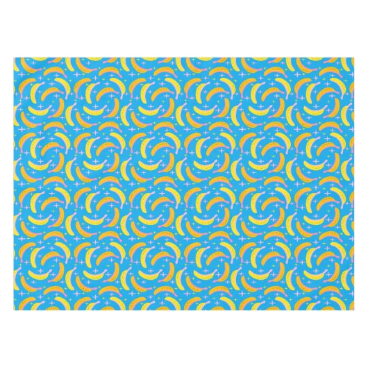 Nappe motif Abstrait à la banane (Devant (Horizontal))