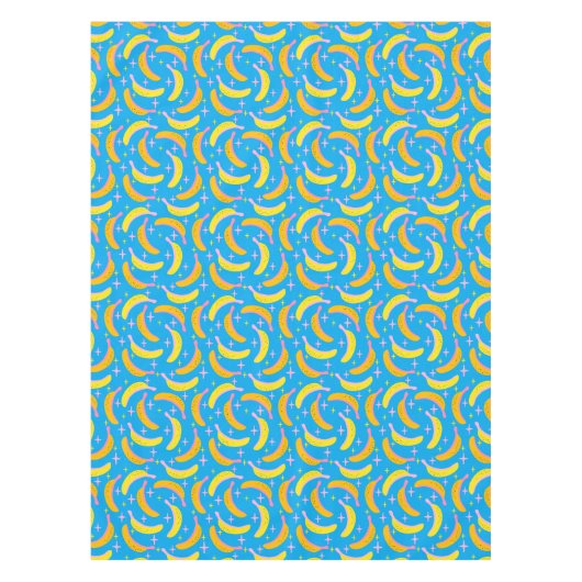 Nappe motif Abstrait à la banane (Devant)