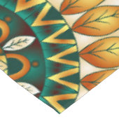 Nappe Motif abstrait à la mode génial de Boho rétro (Angle)