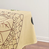 Nappe Motif abstrait à la mode génial de Boho rétro (In Situ)