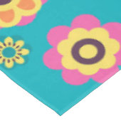 Nappe Motif abstrait à la mode génial de Boho rétro (Angle)