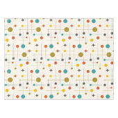 Nappe Motif Abstrait atomique moderne du milieu du siècl (Devant (Horizontal))