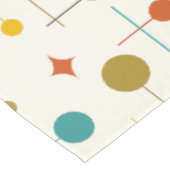 Nappe Motif Abstrait atomique moderne du milieu du siècl (Angle)