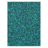Nappe Motif Abstrait bleu et vert (Devant)