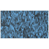 Nappe Motif Abstrait Bleu Noir (Devant (Horizontal))