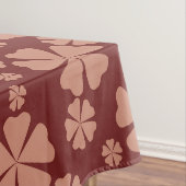 Nappe Motif Abstrait Brown à la boue (In Situ)