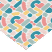 Nappe Motif Abstrait coloré (Angle)