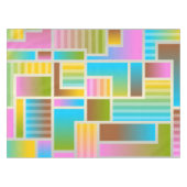 NAPPE MOTIF ABSTRAIT COLORÉ (Devant (Horizontal))