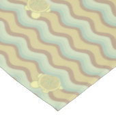 Nappe motif abstrait coloré, vagues (Angle)