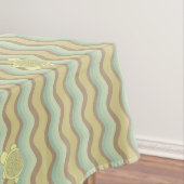 Nappe motif abstrait coloré, vagues (In Situ)