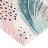 Nappe Motif Abstrait de brosse et de point d'or (Angle)