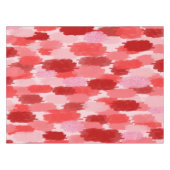 Nappe Motif Abstrait de brosses rose rouge (Devant (Horizontal))