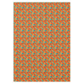 Nappe Motif Abstrait de fruits orange (Devant)