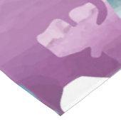 Nappe Motif Abstrait du camouflage bleu (Angle)