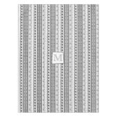 Nappe Motif Abstrait géométrique Aztec (Devant)