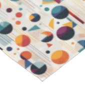 Nappe Motif Abstrait géométrique Bauhaus#5 ID1068 (Angle)