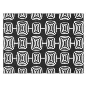 Nappe Motif Abstrait moderne du milieu du siècle (Devant (Horizontal))