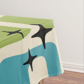 Nappe Motif Abstrait moderne du milieu du siècle (In Situ)