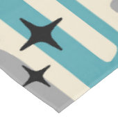 Nappe Motif Abstrait moderne du milieu du siècle (Angle)