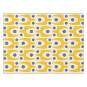 Nappe Motif Abstrait moderne du milieu du siècle (Devant (Horizontal))