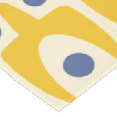 Nappe Motif Abstrait moderne du milieu du siècle (Angle)