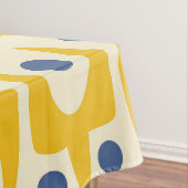 Nappe Motif Abstrait moderne du milieu du siècle (In Situ)