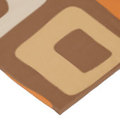 Nappe Motif Abstrait moderne rétro du milieu du siècle (Angle)