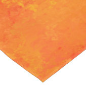 Nappe Motif Abstrait orange (Angle)