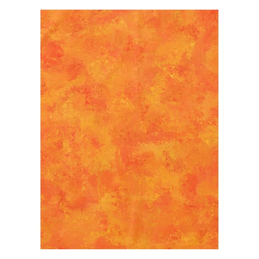 Nappe Motif Abstrait orange (Devant)