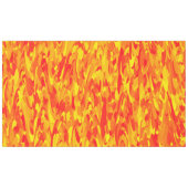 Nappe Motif Abstrait orange rouge jaune (Devant (Horizontal))