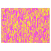 Nappe Motif Abstrait rose jaune orange (Devant (Horizontal))