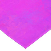 Nappe Motif Abstrait Rose Violet (Angle)