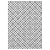 Nappe Motif abstrait sans à damiers plaid (Devant)