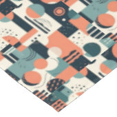 Nappe Motif Abstrait sans fil minimal - géométrique (1) (Angle)