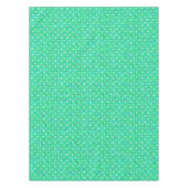Nappe motif Abstrait tourbillon - nuances de vert jade (Devant)