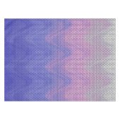 Nappe Motif Abstrait Violet Rose Hexagone (Devant (Horizontal))