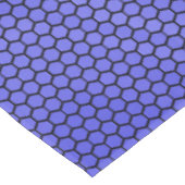 Nappe Motif Abstrait Violet Rose Hexagone (Angle)