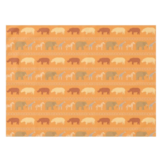 Nappe Motif africain (Devant (Horizontal))